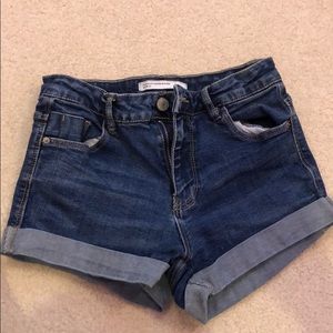 Zara denim shorts